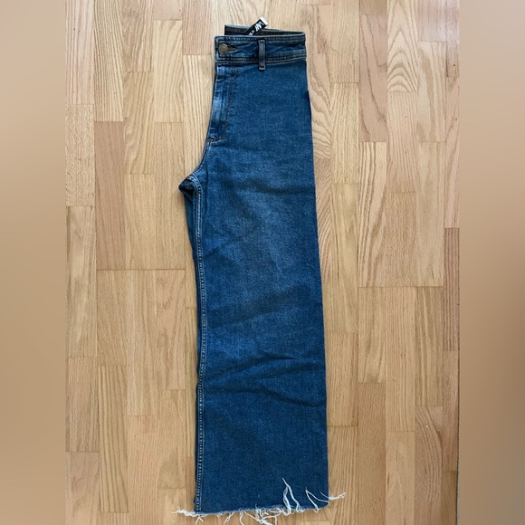 Zara Marine Straight Leg Denim Jeans - Deep Blue - Picture 2 of 4